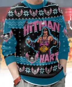 The Hitman Bret Hart Ugly Sweater