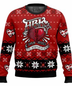 HBK The Heartbreak Kid Shawn Michaels Ugly Sweater