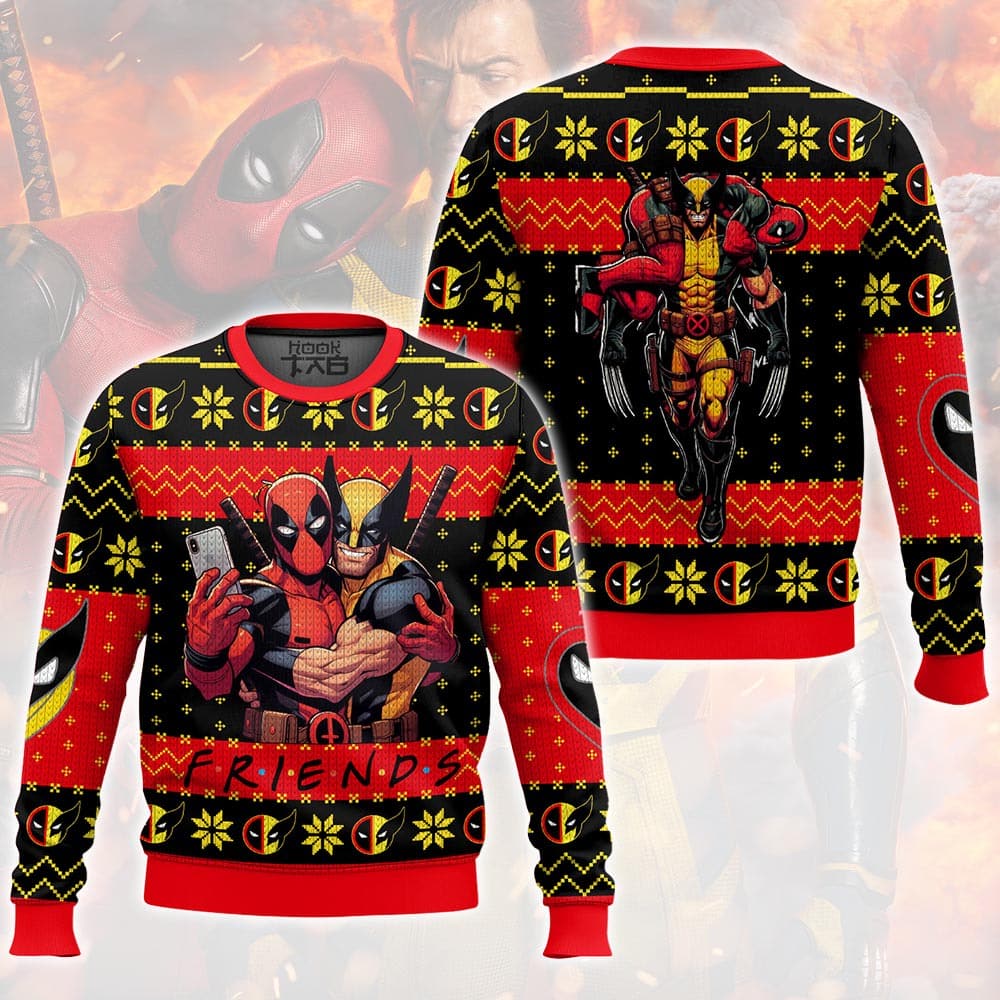 TTH-592420DKD-mk.jpg F.R.I.E.N.D Deadpool And Wolverine Ugly Sweater