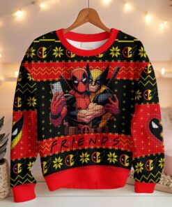 F.R.I.E.N.D Deadpool And Wolverine Ugly Sweater 5 F.R.I.E.N.D Deadpool And Wolverine Ugly Sweater