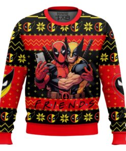 F.R.I.E.N.D Deadpool And Wolverine Ugly Sweater