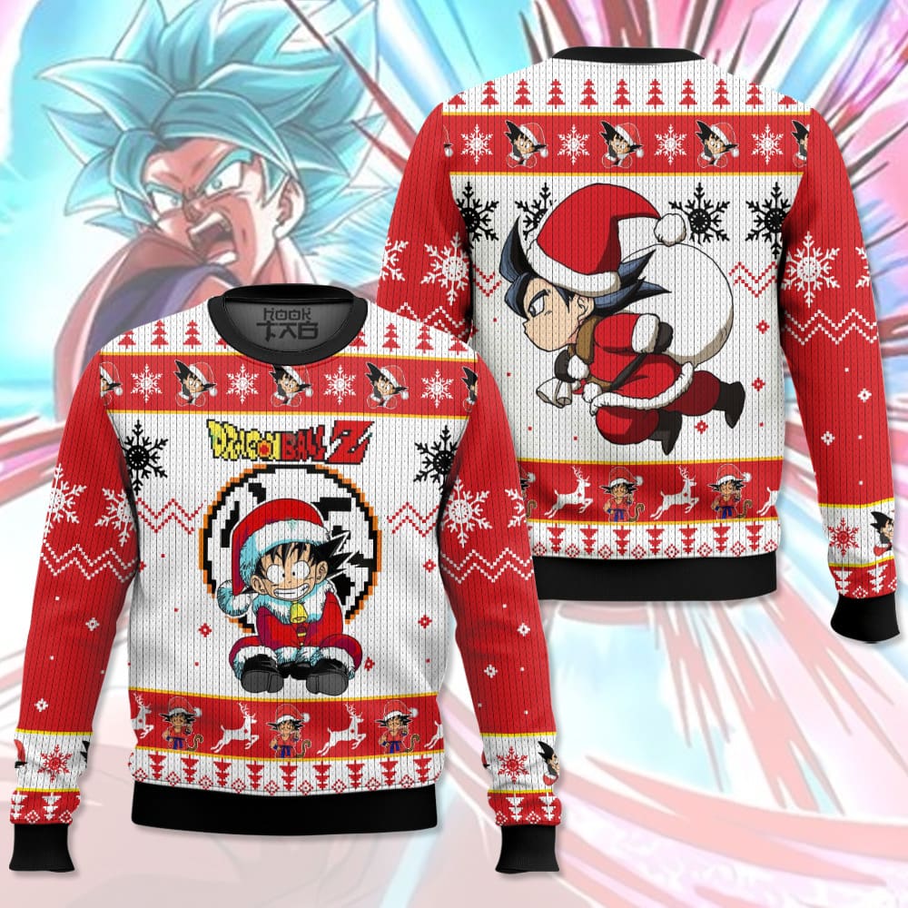 TTH-69243TTT-mk3_x2.jpg Son Goku - Dragon Ball Z Ugly Sweater