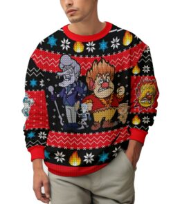 Heat Miser Snow Miser - The Year Without Santa Claus Ugly Sweater 6 Heat Miser Snow Miser - The Year Without Santa Claus Ugly Sweater