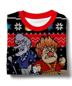 Heat Miser Snow Miser - The Year Without Santa Claus Ugly Sweater 4 Heat Miser Snow Miser - The Year Without Santa Claus Ugly Sweater