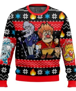 Heat Miser Snow Miser - The Year Without Santa Claus Ugly Sweater
