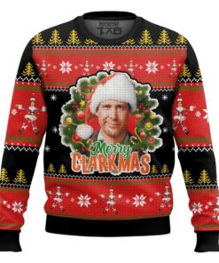 MERRY CLARKMAS Clark Griswold - National Lampoon's Christmas Vacation Ugly Sweater