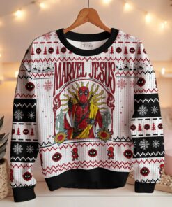 Marvel Jesus Deadpool Ugly Sweater