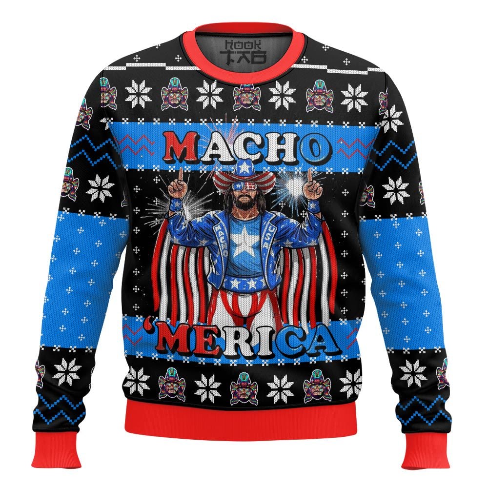TTH210244TTT-mk1_front.jpg MACHO MERICA Macho Man Ugly Sweater