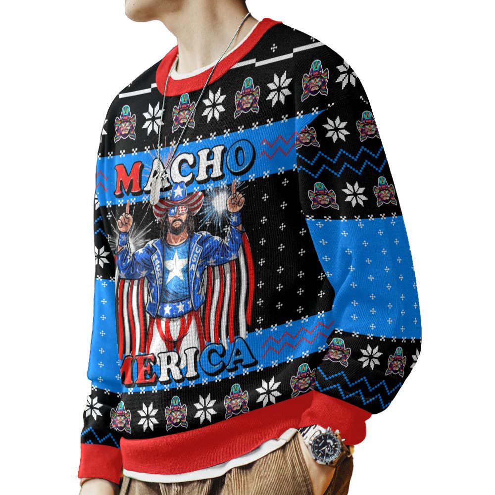 TTH210244TTT-mk4_people1.jpg MACHO MERICA Macho Man Ugly Sweater