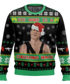 Die Hard Is A Christmas Movie Die Hard Ugly Sweater