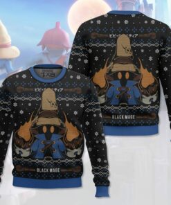 Vivi Black Mage Final Fantasy IX Ugly Sweater 2 Vivi Black Mage Final Fantasy IX Ugly Sweater