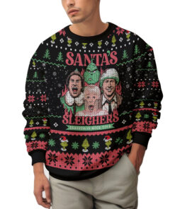 Santa's Sleighers Grinch Ugly Christmas Sweater 6 Santa's Sleighers Grinch Ugly Christmas Sweater