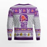 Taco Bell Purple Ugly Sweater