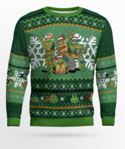 Teenage Mutant Ninja Turtles Christmas Ugly Christmas Sweater