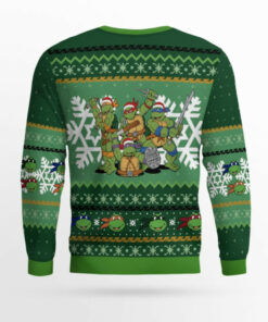 Teenage Mutant Ninja Turtles Christmas Ugly Christmas Sweater 2 Teenage Mutant Ninja Turtles Christmas Ugly Christmas Sweater