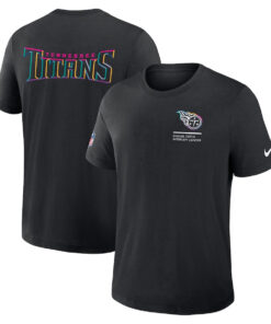 Tennessee Titans Black 2025 Crucial Catch Tri-Blend T-Shirt