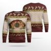 The Lord of the Rings Shire Hobbit Home Holiday Ugly Christmas Sweater