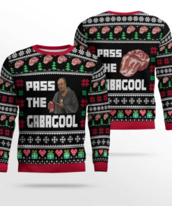 The Sopranos "Pass the gabagool" Christmas Ugly Sweater
