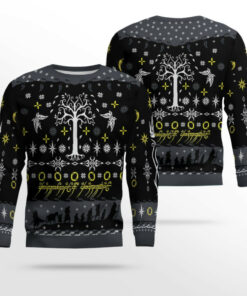 Tree Of Gondor Ugly Christmas Sweater