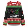 Troublemaker Cat Ugly Christmas Sweater