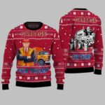 Trump Garbage For Trump Truck 2024 Ugly Christmas Sweater