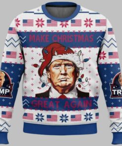 Trump Make Christmas Great Again Ugly Christmas Sweater