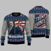 Trump Vance Make America Great Again 2024 Ugly Christmas Sweater