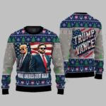 Trump Vance Make America Great Again 2024 Ugly Christmas Sweater
