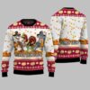 Turkey Saurus Rex Ugly Christmas Sweater