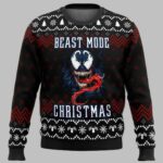 Venom Beast Mode Christmas Ugly Christmas Sweater