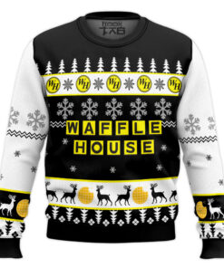 Waffle House Christmas Ugly Christmas Sweater