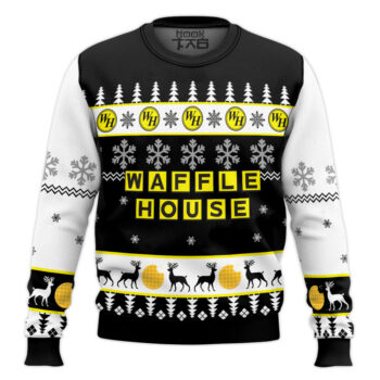 Waffle House Christmas Ugly Christmas Sweater