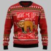 Wake Me Up When It?s Christmas Lazy Sloth Sweater 3 Wake Me Up When It?s Christmas Lazy Sloth Sweater