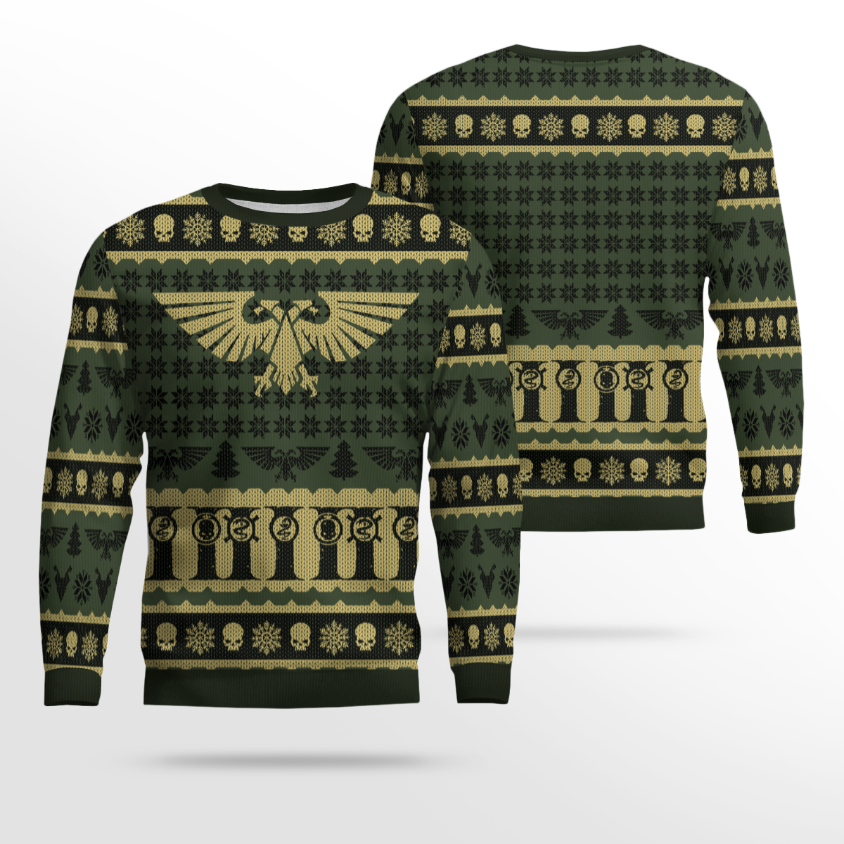 Warhammer 40k Imperium Ugly Christmas Sweater Warhammer 40k Imperium Ugly Christmas Sweater
