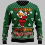 We Whiskey You A Merry Ugly Christmas Sweater