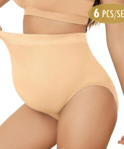 High Waist Seamless Maternity Underwear (6-Pack) NEW