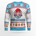 Wendy’s Old Fashioned Hamburgers Ugly Sweater