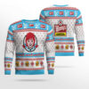 Wendy's Old Fashioned Hamburgers Ugly Sweater