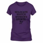 Wildcats Watch Women’s Sports T-Shirt
