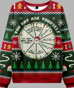 You May Ask Yourself Ugly Christmas Sweater