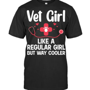 Funny Veterinarian Art For Girls Women Veterinary Week Lover Vet T Shirt