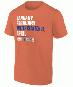 JANUARY - FEBRUARY - WALTER CLAYTON JR. - APRIL SHIRT