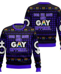 Don We Now Our Gay Apparel LGBT Ugly Christmas Sweater 2 Don We Now Our Gay Apparel LGBT Ugly Christmas Sweater