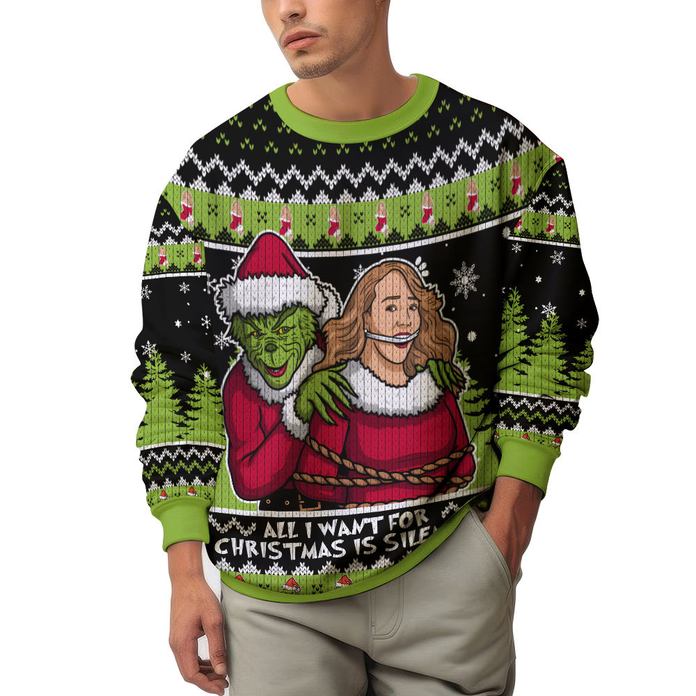 mk2-28.jpg All I want is Silence! Grinch Ugly Sweater