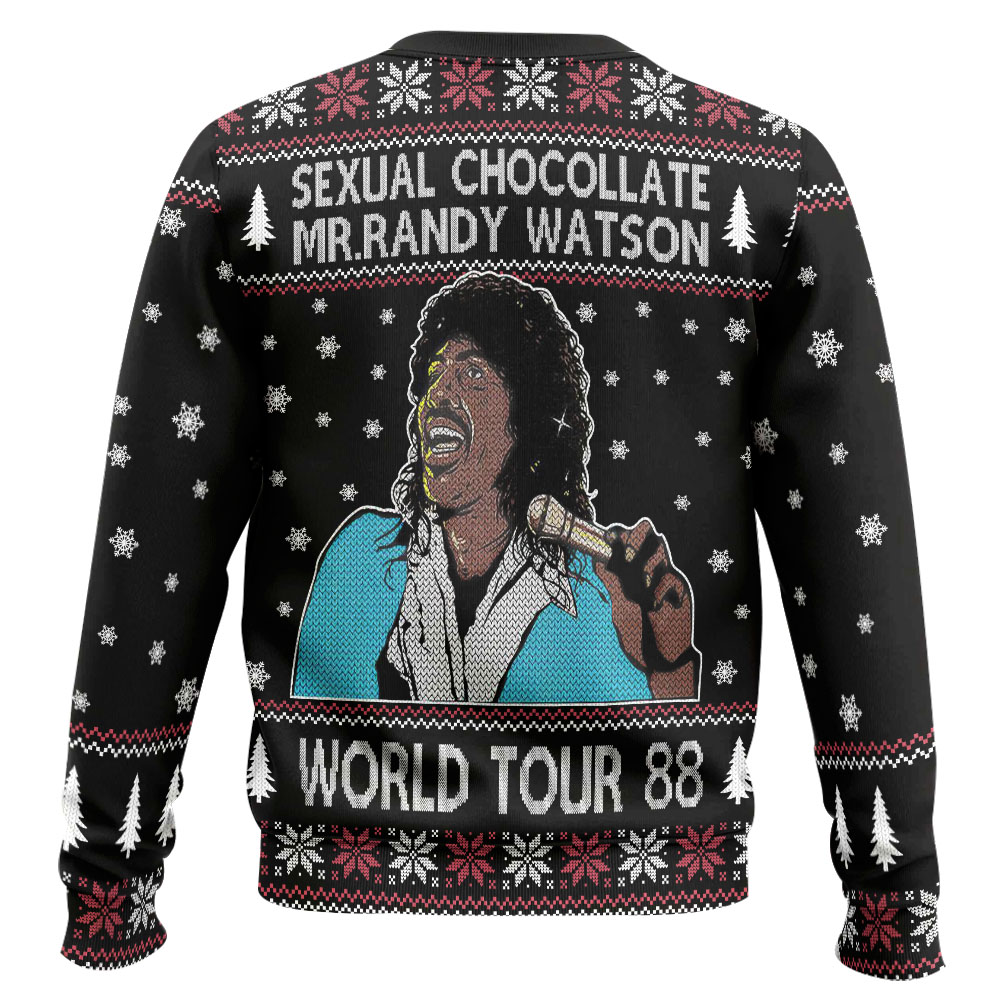 mk3-24.jpg Sexual Chocolate Mr. Randy Watson World Tour 88 Ugly Christmas Sweater