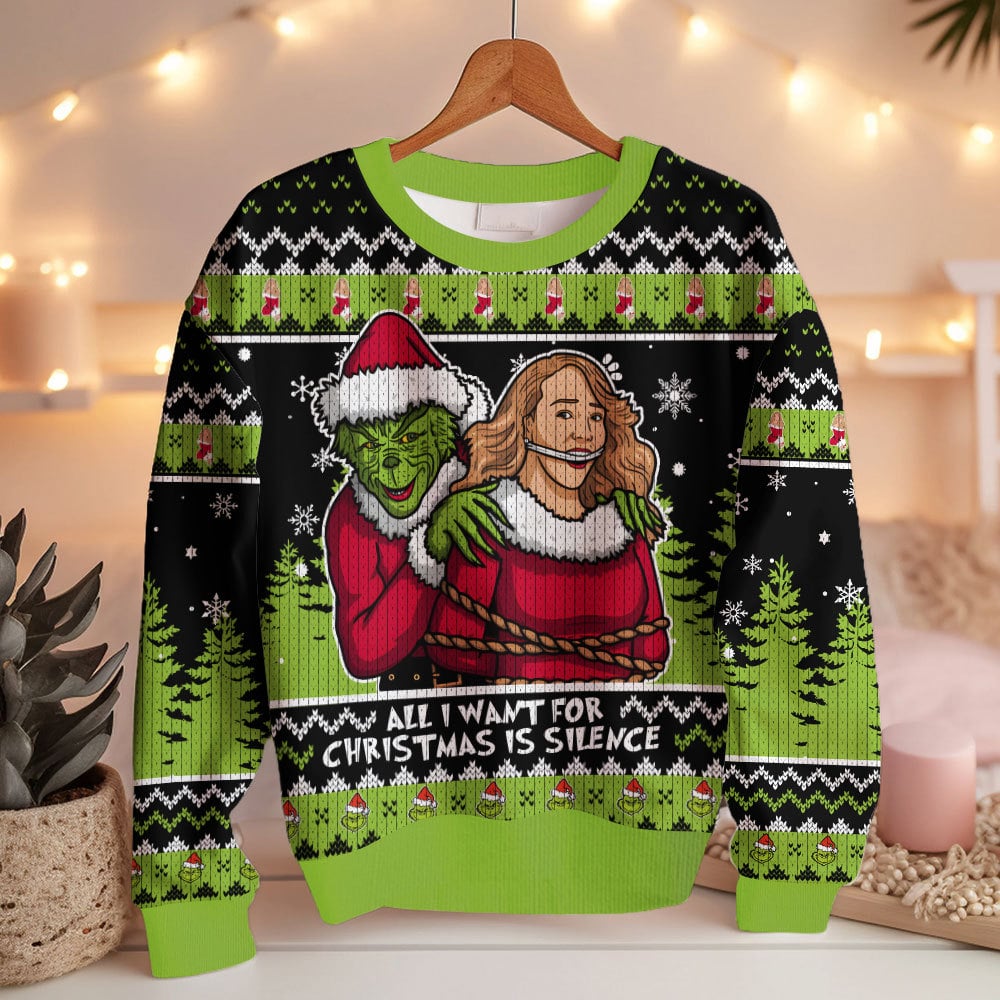 mk3-28.jpg All I want is Silence! Grinch Ugly Sweater