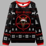 Hail Santa Ugly Christmas Sweater