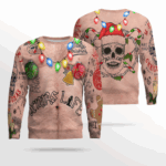 Sexy Xmas Life Tattoo Ugly Christmas Sweater