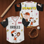 Baltimore Orioles “75th Anniversary of Peanuts” Snoopy Jersey Gifts For Baseball Fans