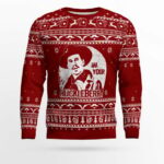 Tombstone Im Your Huckleberry Ugly Christmas Sweater